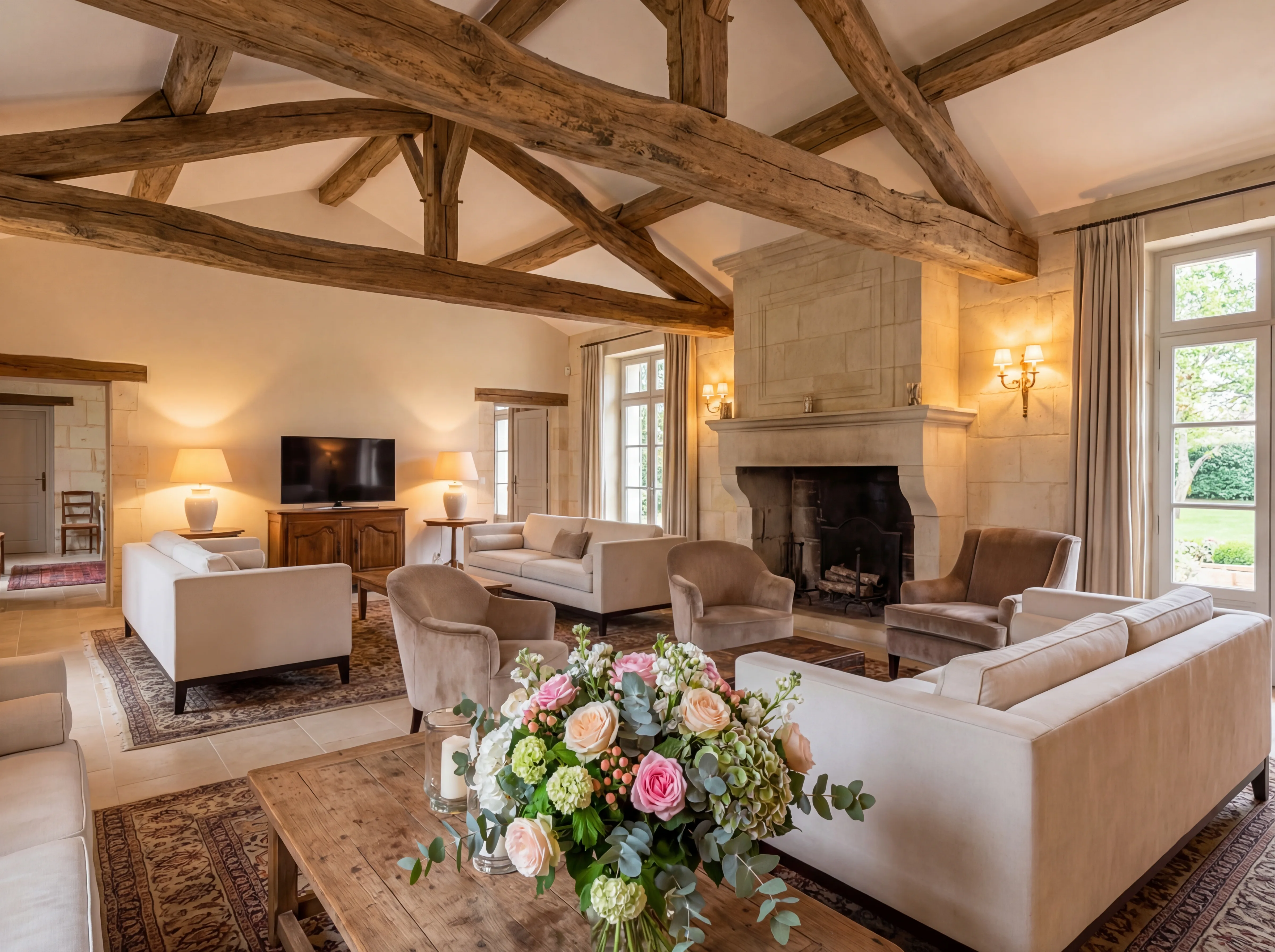 Int&eacute;rieur luxueux d'un logement g&eacute;r&eacute; par La Clef Troyenne &agrave; Troyes